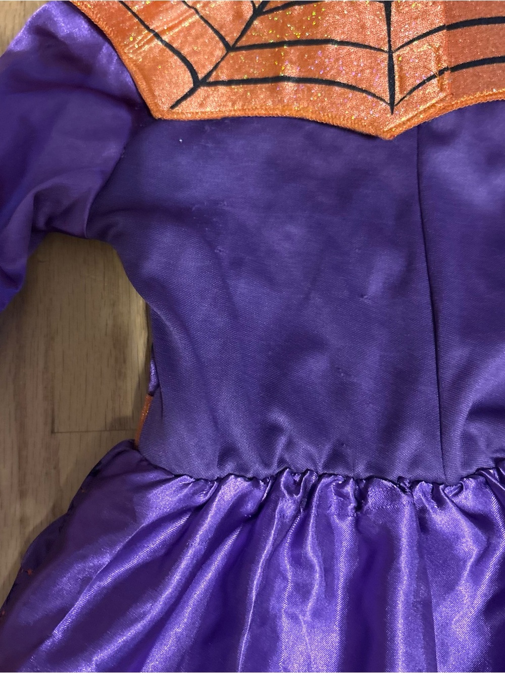 Disney Minnie Mouse Witch Dress Costume Sz 5-6 Halloween Kids Girls - Picture 7 of 7
